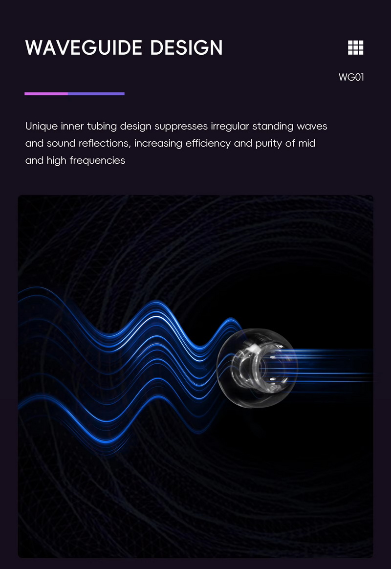 [PreOrder] HiBy WG01 จุกหูฟังซิลิโคนเหลว แยกเสียงได้ดี โปร่งใสสูง เป็นมิตรกับผิว จำนวน 3 คู่ S/M/L