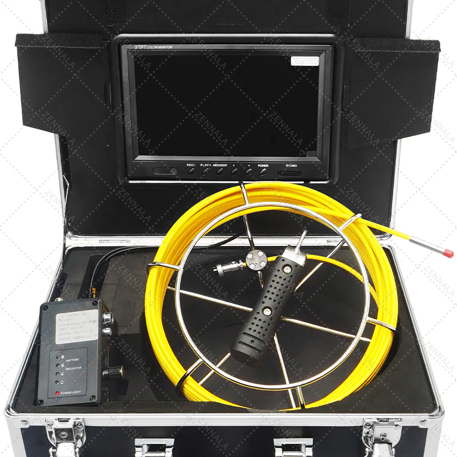 กล้องงูโรงงาน พร้อมจอ 9 นิ้ว (6.5 มิลิเมตร) 20 เมตร รุ่น WP90-20M