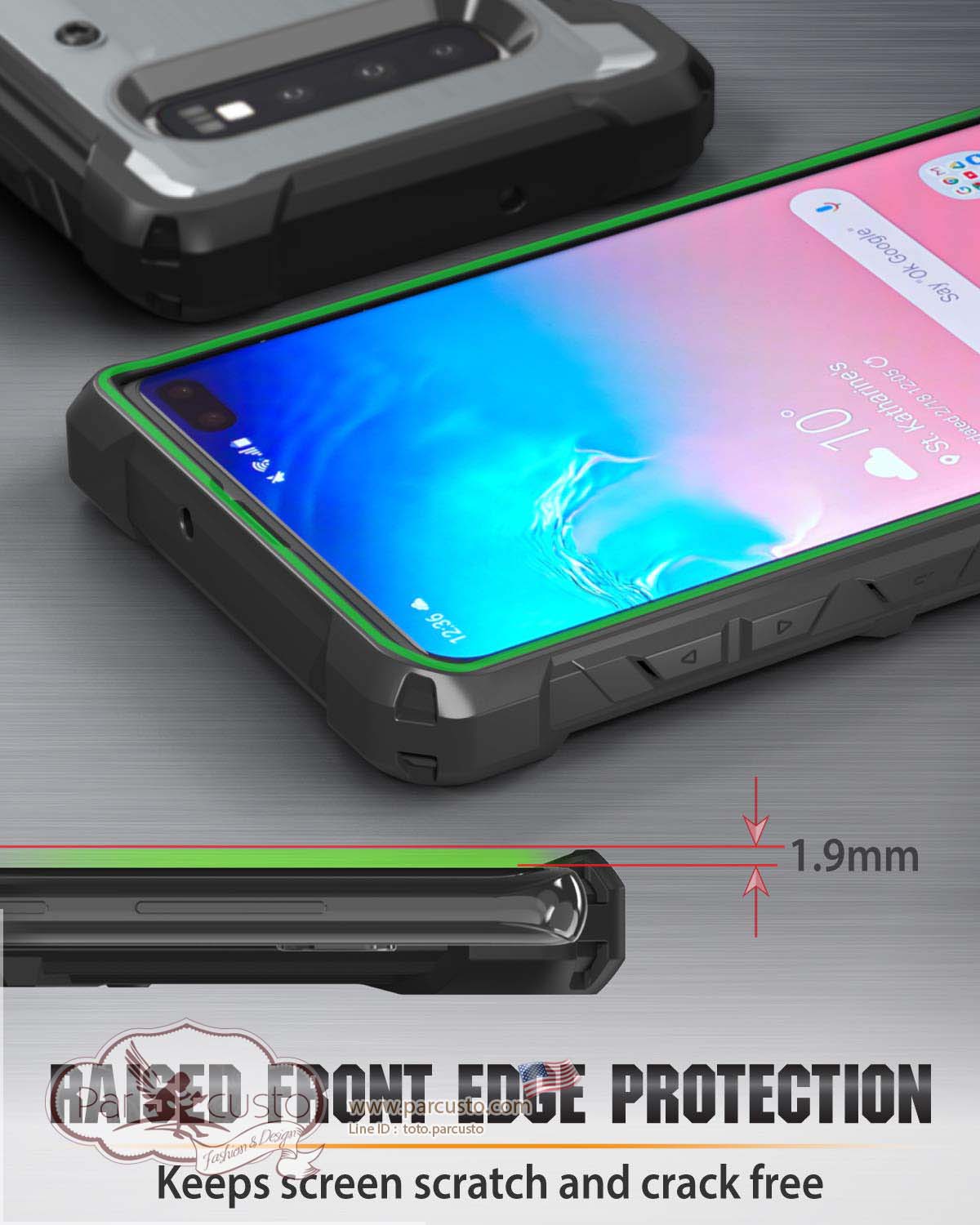 เคสกันกระแทก Samsung Galaxy S10 Plus [vArmor] จาก Vena [หมด]