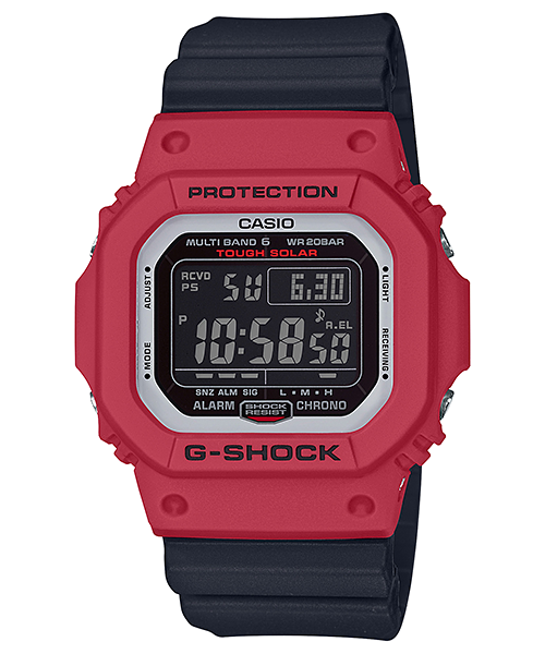 นาฬิกา Casio G-Shock Special color RED & BLACK series รุ่น GW-M5610RB-4 (ไม่วางขายในไทย) ของแท้ รับประกัน1ปี (CMG)