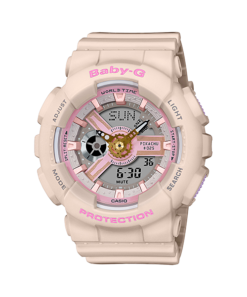 นาฬิกา Casio BABY-G x Pokémon Collaboration Limited รุ่น BA-110PKC-4A (PIKACHU) ของแท้ รับประกัน1ปี
