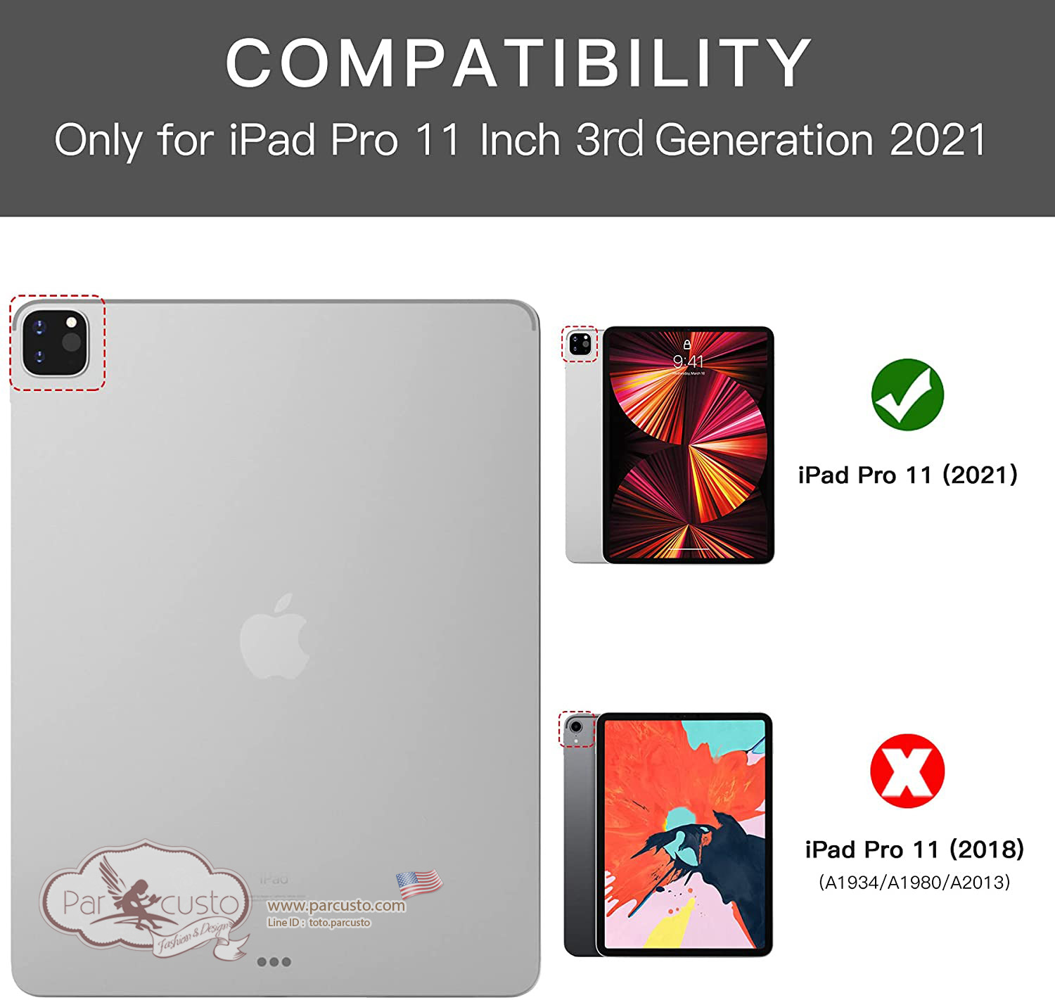 เคสกันกระแทก Apple iPad Pro 11 2021/2020 จาก Ztotop [Pre-order USA]