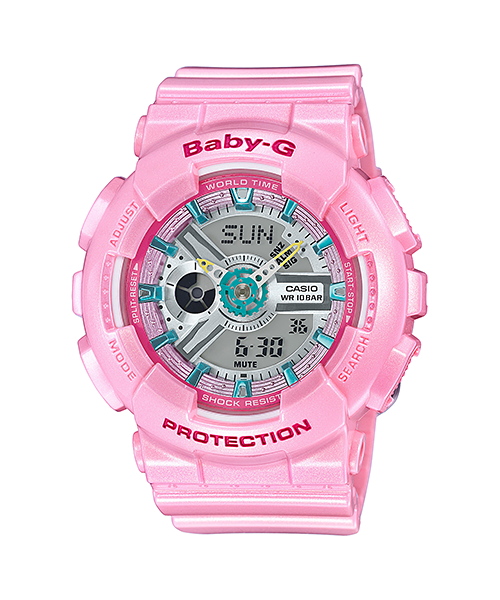 นาฬิกา Casio Baby-G Girls' Generation Sweet Candy Pastel series รุ่น BA-110CA-4A (ชมพูพาสเทล) ของแท้ รับประกัน1ปี