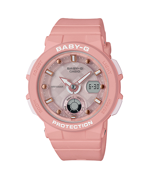 นาฬิกา Casio Baby-G Beach Traveler BGA-250 series รุ่น BGA-250-4A ของแท้ รับประกัน1ปี
