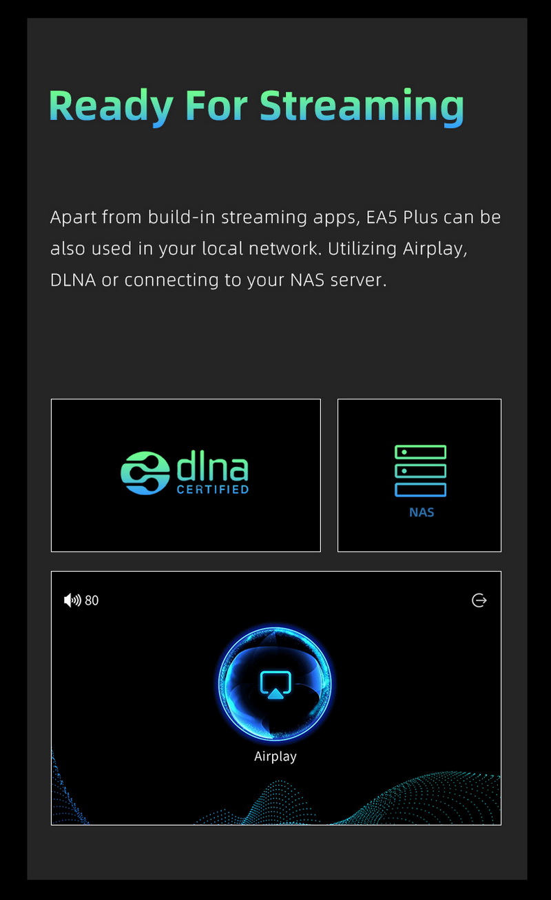 ขาย Shanling EA5 Plus DAP+DAC+AMP ครบจบในตัว รองรับ MQA, Dual Hi-Res