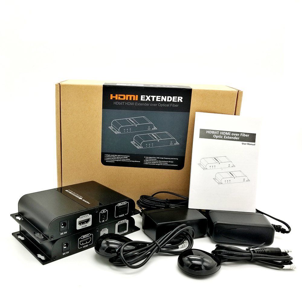 Fiber to HDMI Extender ขยายสัญญาณด้วยไฟเบอร์ออฟติก