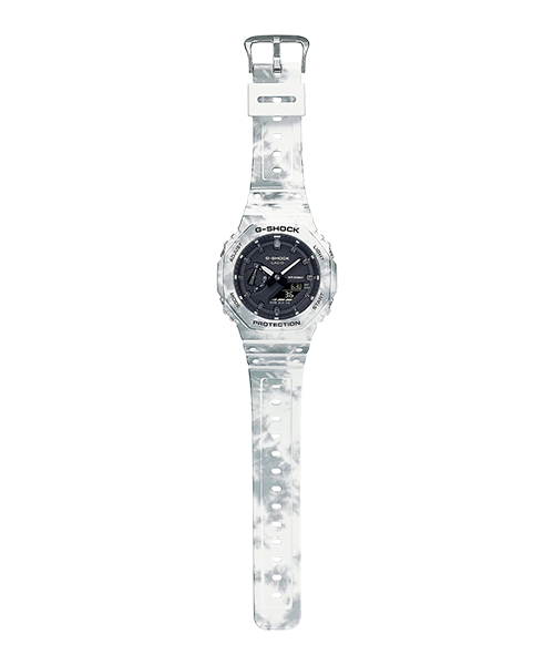 นาฬิกา Casio G-Shock Special Color GRUNGE SNOW CAMOUFLAGE series รุ่น GAE-2100GC-7A ของแท้ รับประกัน1ปี
