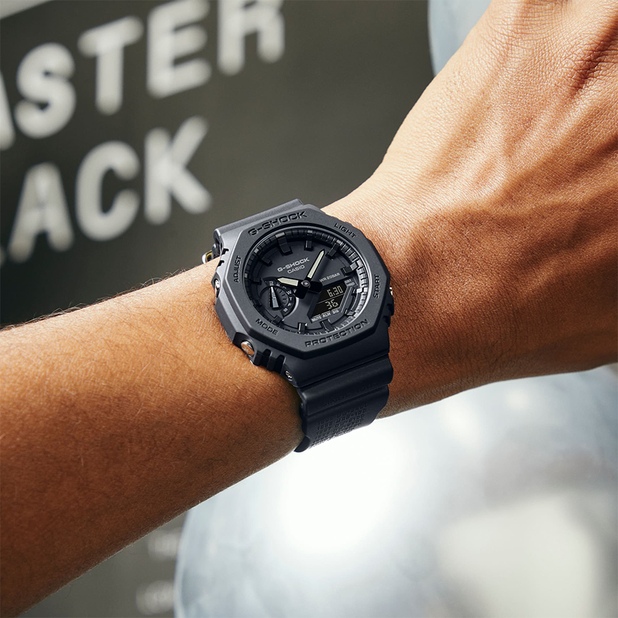 นาฬิกา Casio G-SHOCK 40th Anniversary REMASTER BLACK Limited รุ่น GA-2140RE-1A ของแท้ รับประกัน1ปี