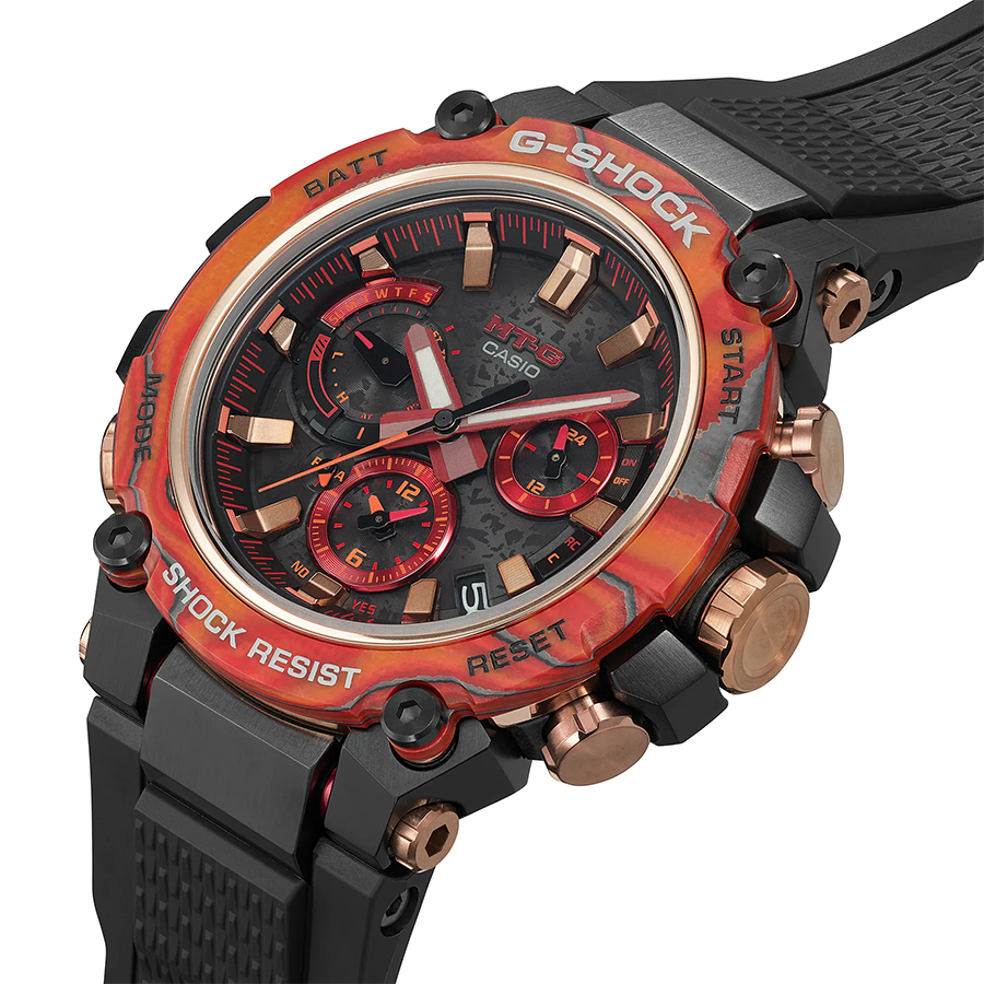 นาฬิกา Casio G-SHOCK 40th Anniversary Flare Red Limited รุ่น MTG-B3000FR-1A (Made in Japan") ของแท้ รับประกัน1ปี