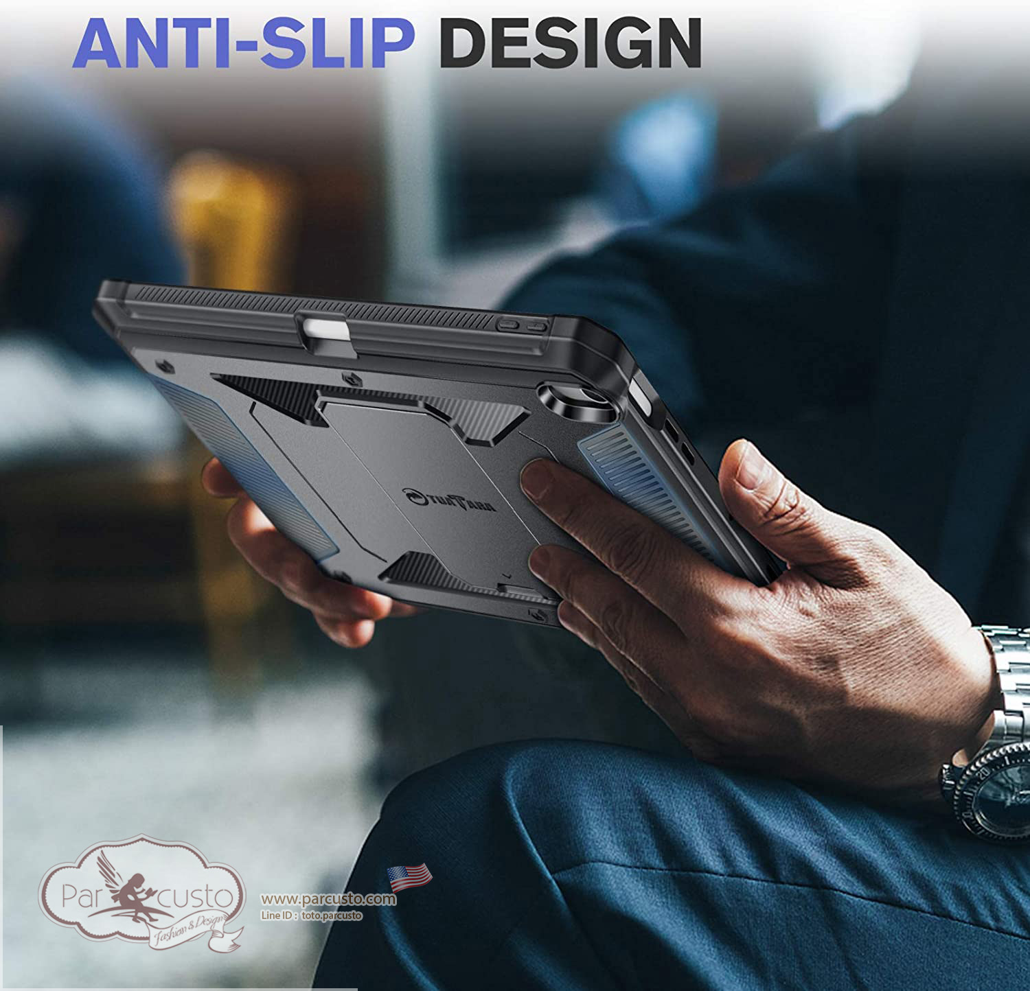 เคสกันกระแทก iPad Air 4th Generation 10.9 Inch 2020 [TUATARA] จาก Fintie [Pre-order USA]