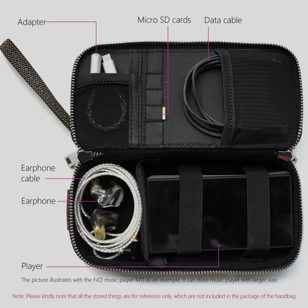 ขาย DD C-2019 พรีเมี่ยมเคสสำหรับเก็บ หูฟัง เครื่องเล่นพกพา สายหูฟัง