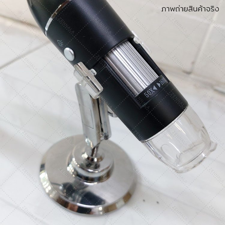 กล้องจุลทรรศน์ USB/micro/typeC 1600X mobile-PC รุ่น DG01
