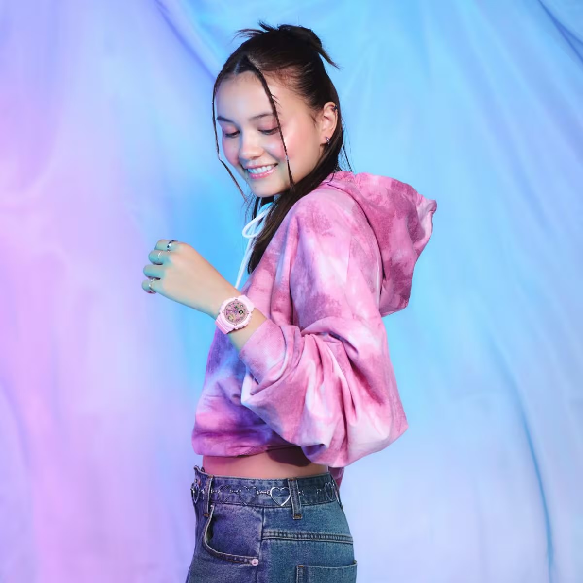 นาฬิกา Casio Baby-G BGA-280TD Tie-Dye series รุ่น BGA-280TD-4A ของแท้ รับประกัน1ปี