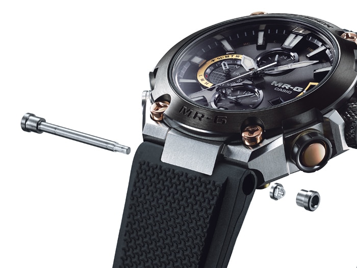 นาฬิกา Casio G-SHOCK Luxury model MRG-G2000 series GPS Hybrid WaveCeptor with Bluetooth รุ่น MRG-G2000R-1A "Made in Japan" ของแท้ รับประกัน1ปี