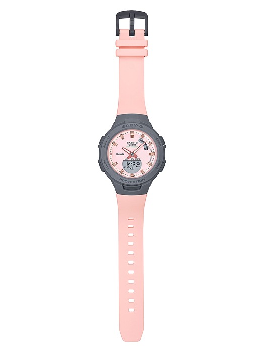 นาฬิกา Casio Baby-G G-SQUAD BSA-B100MC Misty Pastel Color รุ่น BSA-B100MC-4A ของแท้ รับประกัน1ปี