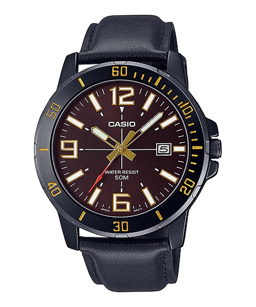 นาฬิกา Casio STANDARD Analog-Men' รุ่น MTP-VD01BL-5BV ของแท้ รับประกัน1ปี