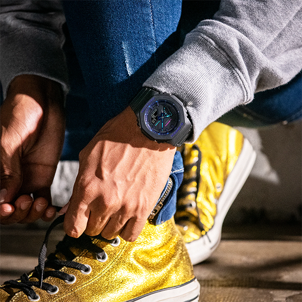 นาฬิกา Casio G-Shock Special Color Virtual Blue series รุ่น GA-2100VB-1A ของแท้ รับประกัน1ปี