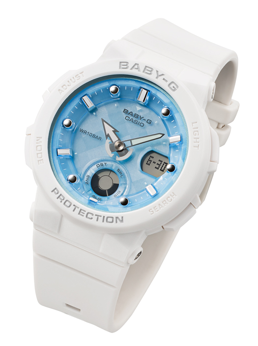 นาฬิกา Casio Baby-G Beach Traveler BGA-250 series รุ่น BGA-250-7A1 ของแท้ รับประกัน1ปี