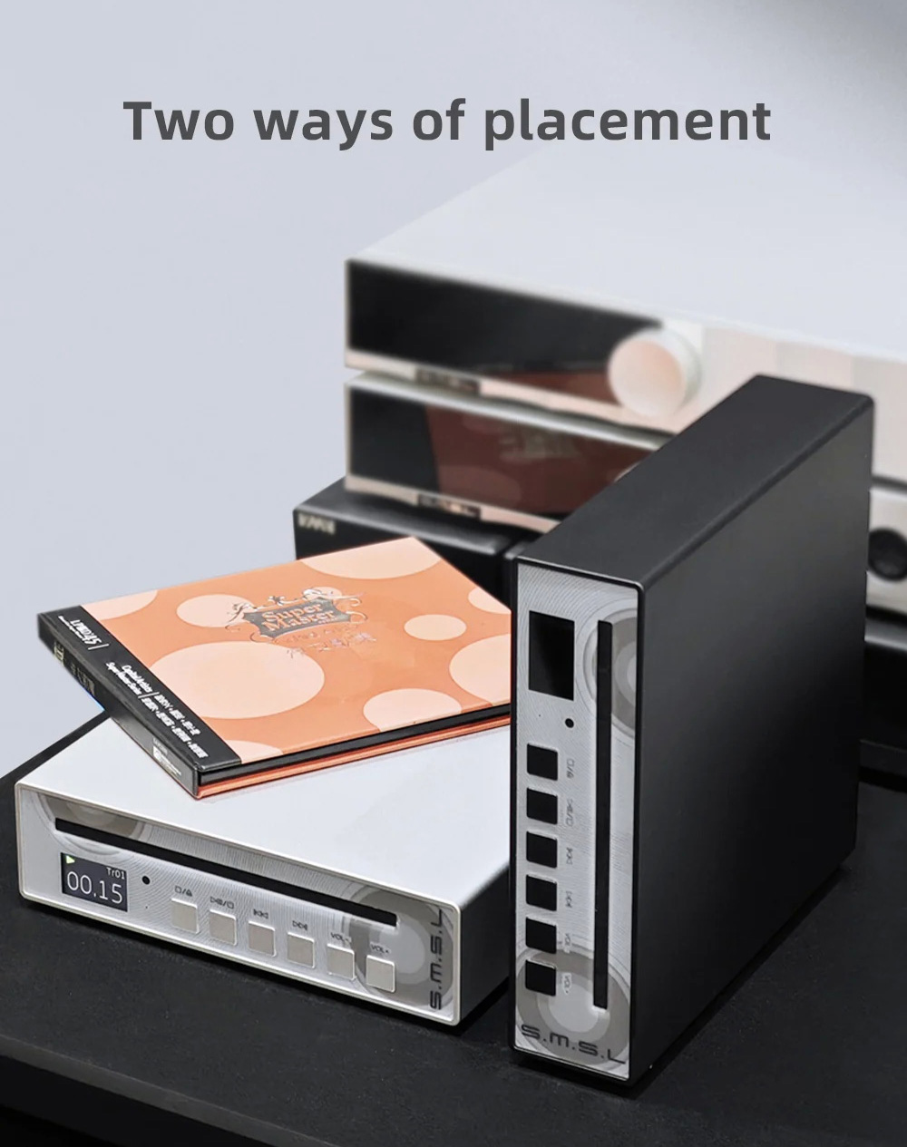 [PreOrder] SMSL PL100 เครื่องเล่น CD ชิป DAC Cirrus Logic CS43131 ประกันศูนย์ไทย