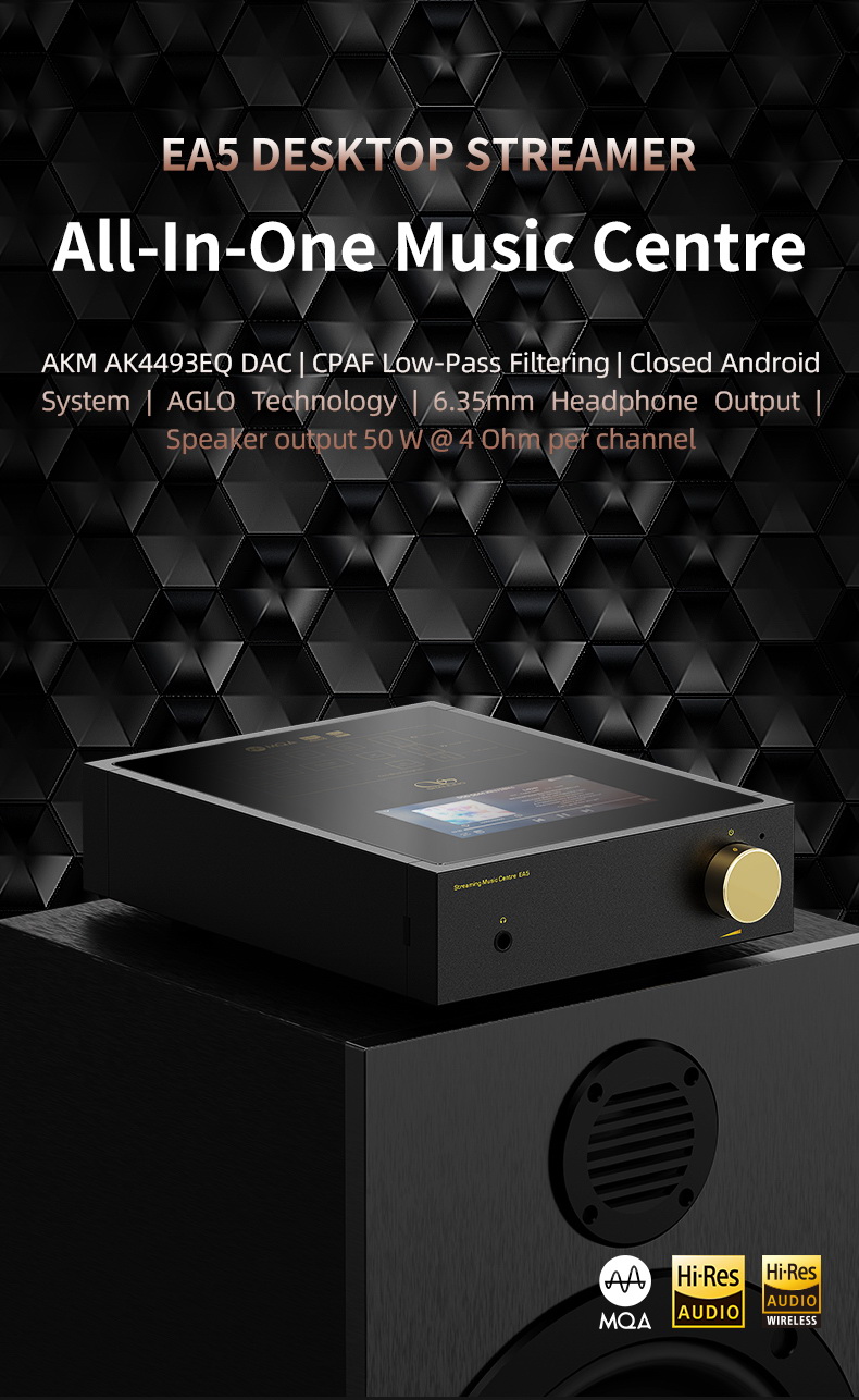 ขาย Shanling EA5 DAP+DAC+AMP ครบจบในตัว รองรับ MQA, Dual Hi-Res