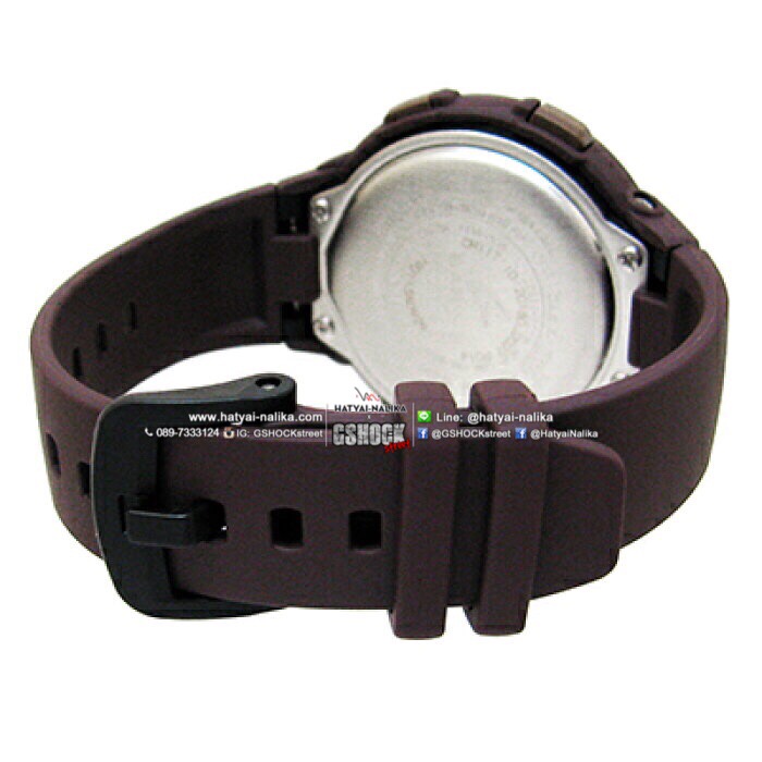 นาฬิกา Casio Baby-G G-SQUAD BSA-B100AC Activities in Natural Colors series รุ่น BSA-B100AC-5A "สีน้ำตาล" ของแท้ รับประกัน1ปี