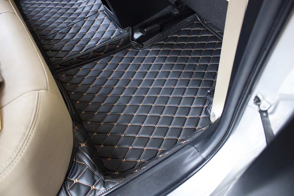 พรมปูพื้นรถยนต์เข้ารูป 6D รถ TOYOTA ALL NEW ALTIS ปี 2014-2019 พรมรถยนต์ชุดภายในห้องโดยสาร จำนวน 3 ชิ้น
