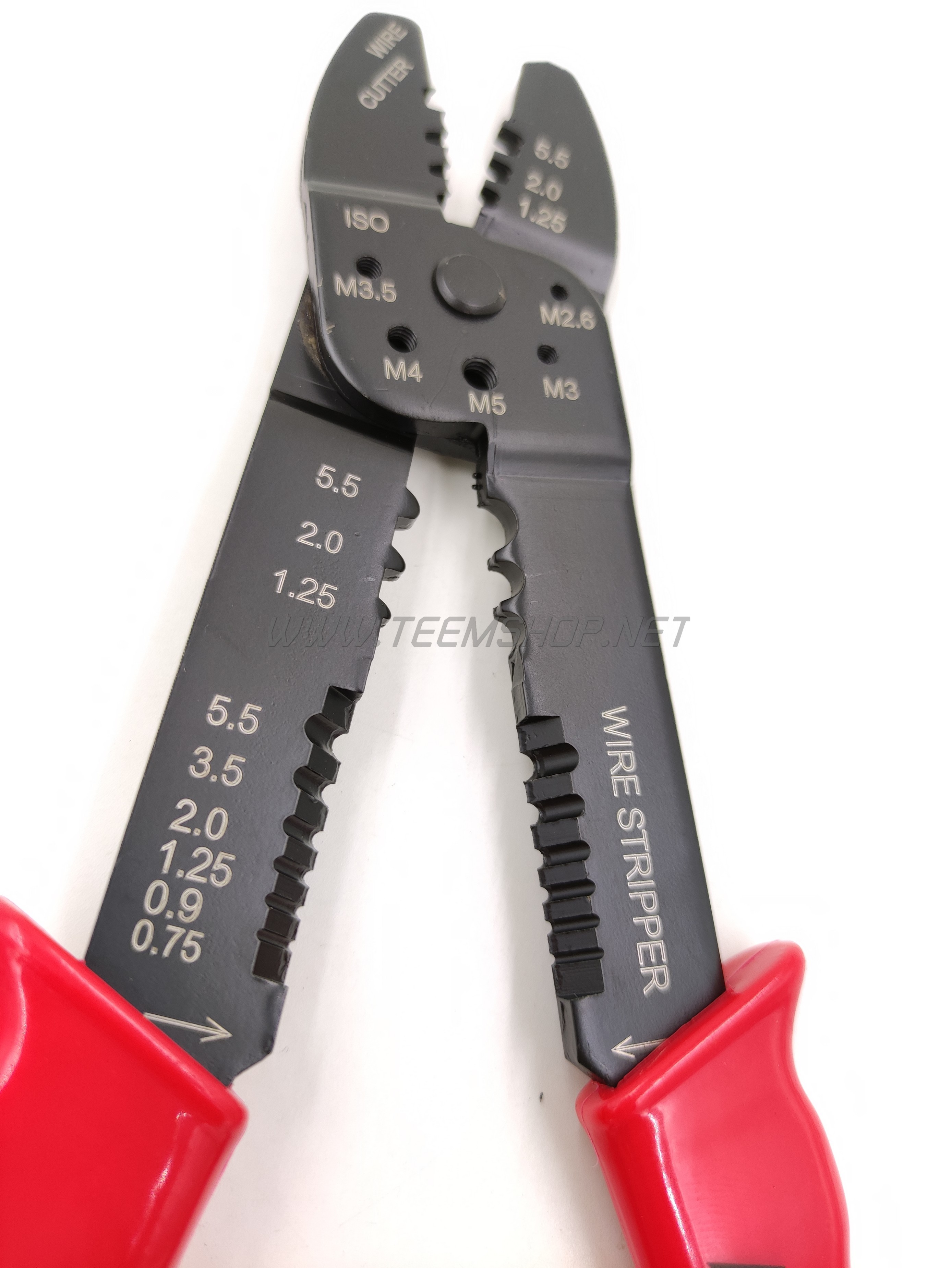 KANZAWA คีมย้ำหัวสาย NO.600A ย้ำหางปลา Made in Taiwan