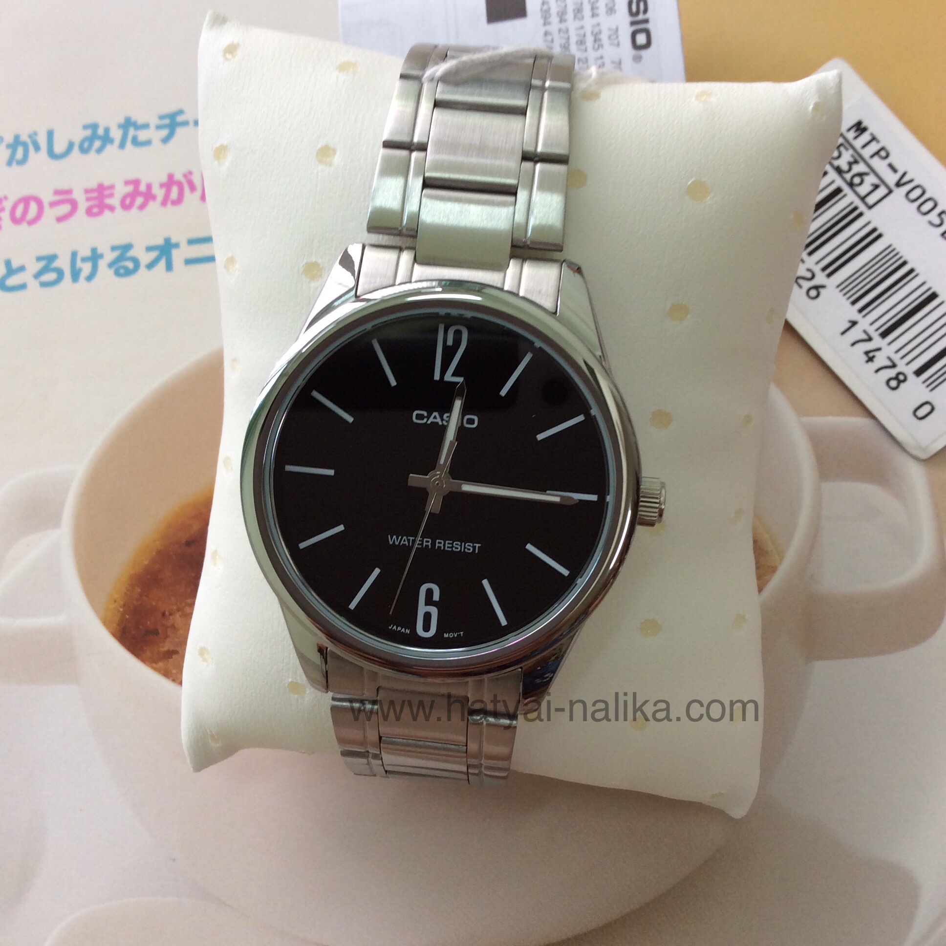 นาฬิกา Casio STANDARD Analog-Men' รุ่น MTP-V005D-1B ของแท้ รับประกัน 1 ปี