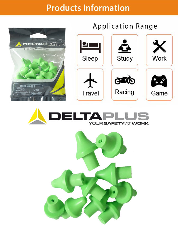 จุกก้านอุดหู DELTA 1 pair x10