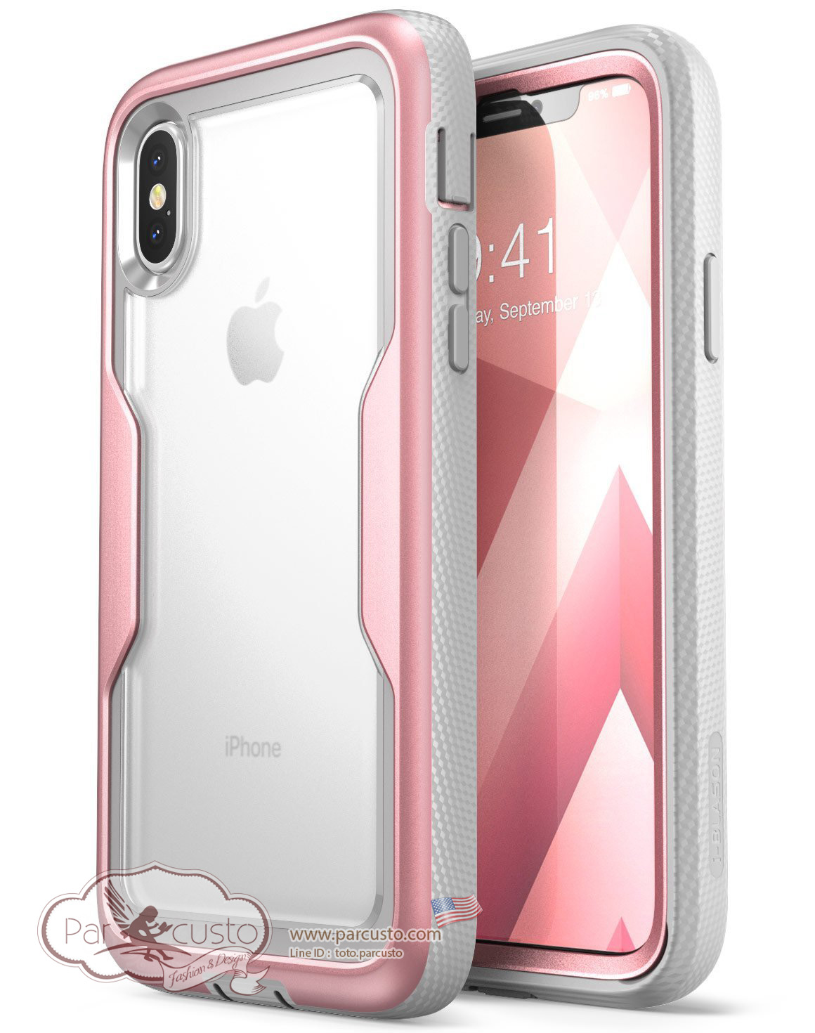 เคสกันกระแทก Apple iPhone X [Heavy Duty Protection] จาก i-Blason [Pre-order USA]