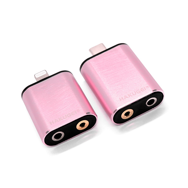 Hakugei Pink DAC Hifi อะแดปเตอร์หูฟังพร้อมชิป DAC ในตัว ประกันศูนย์ไทย