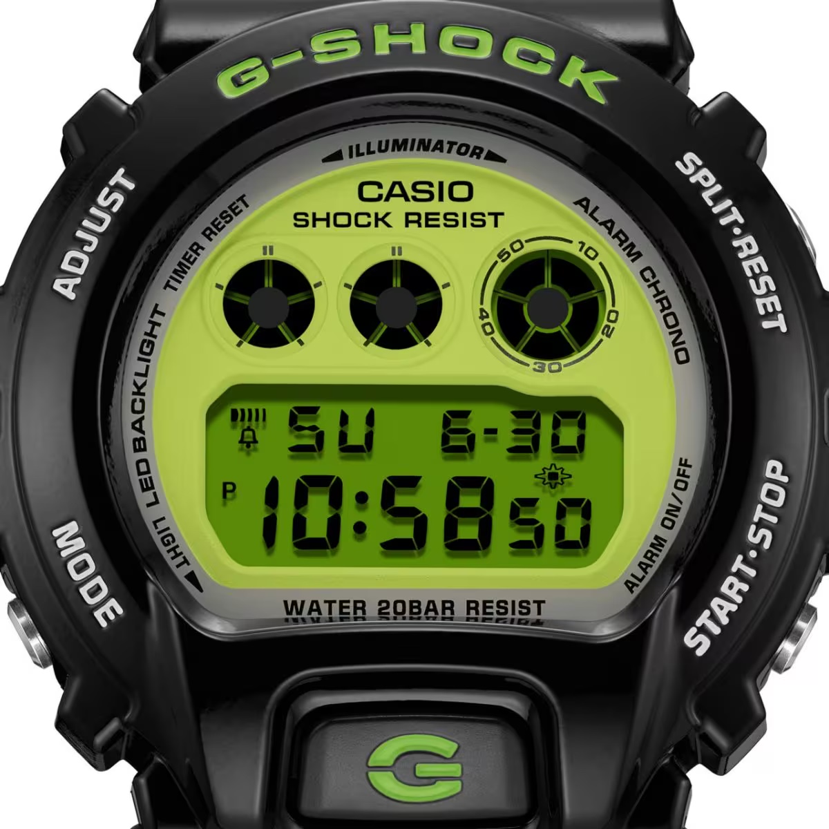 นาฬิกา Casio G-Shock Digital รุ่น DW-6900RCS-1 สีMountain Dew “Justin Bieber”ของแท้ รับประกัน1ปี