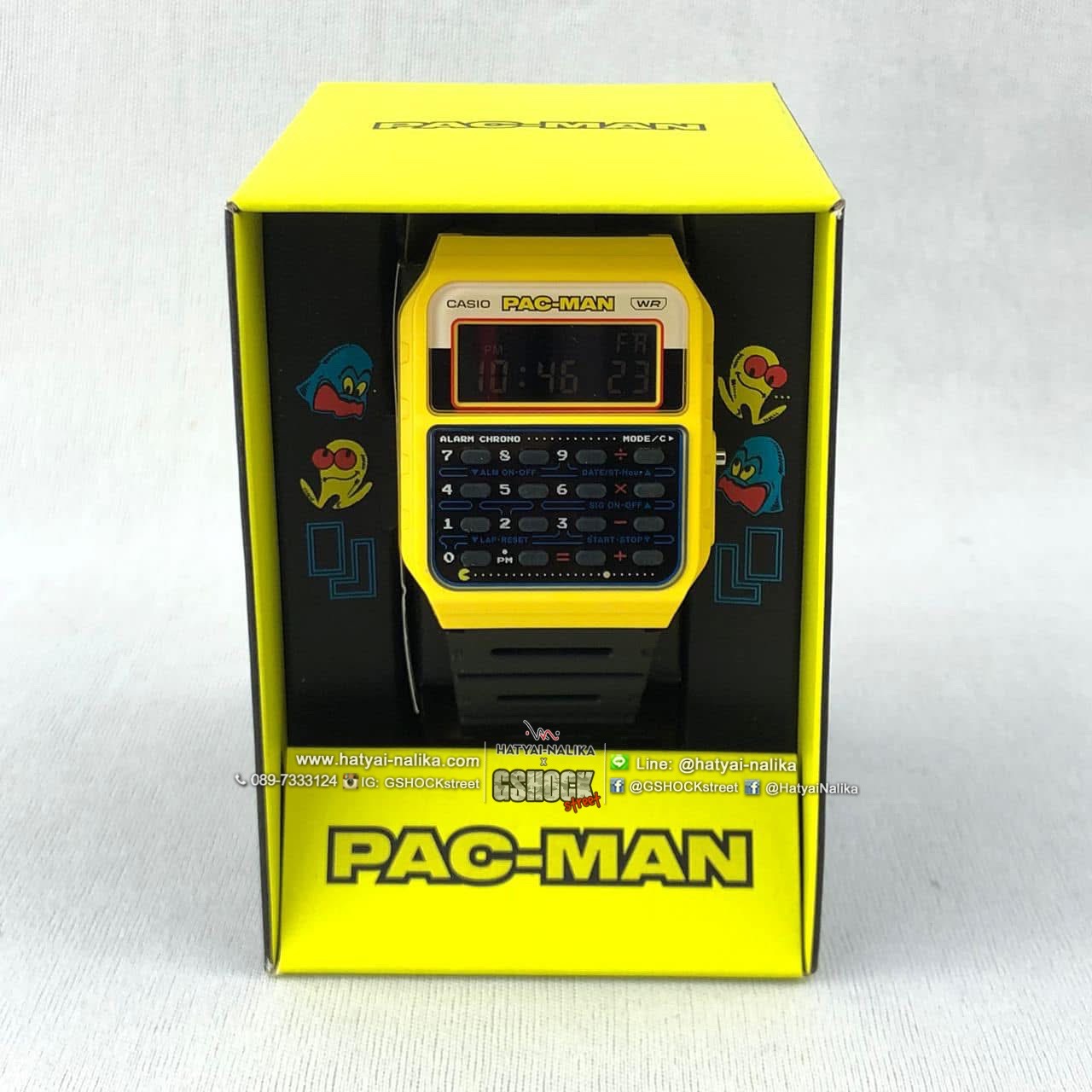 นาฬิกา คาสิโอ CASIO x PAC-MAN Limited Collaboration models รุ่น CA-53WPC-1B ของแท้ รับประกัน1ปี