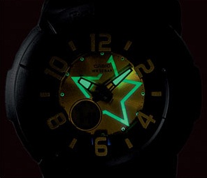 นาฬิกา คาสิโอ Casio Baby-G Neon Illuminator รุ่น BGA-133-1BDR