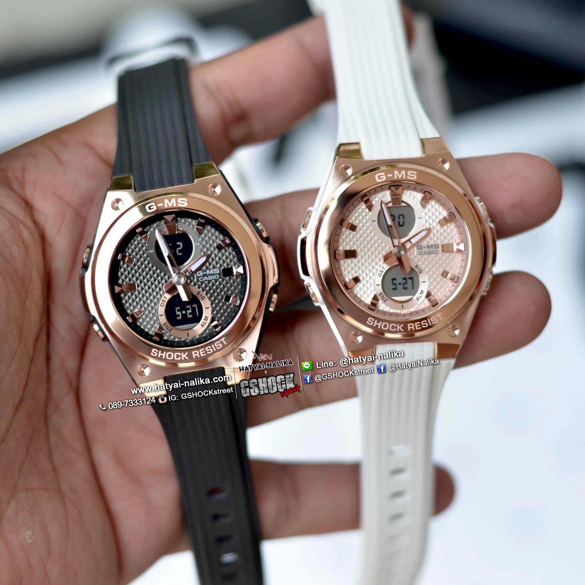 นาฬิกา Casio Baby-G G-MS "G-Steel Lady" รุ่น MSG-C100G-1A ของแท้ รับประกัน1ปี