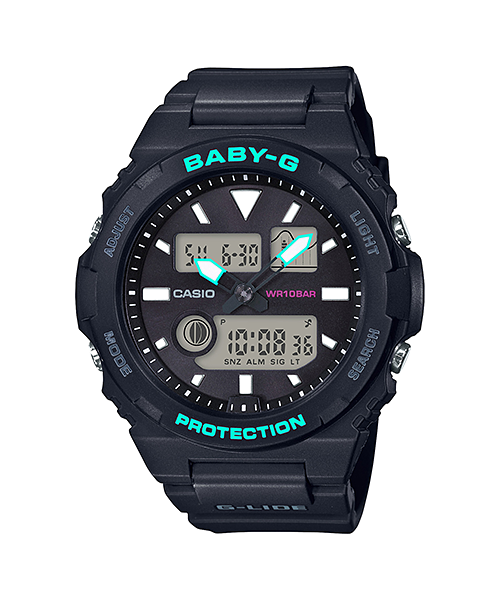 นาฬิกา Casio Baby-G G-LIDE BAX-100 Series รุ่น BAX-100-1A ของแท้ รับประกัน1ปี