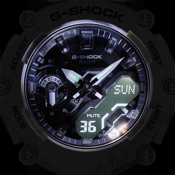 นาฬิกา Casio G-Shock Special Color GRUNGE SNOW CAMOUFLAGE series รุ่น GA-2200GC-7A ของแท้ รับประกัน1ปี