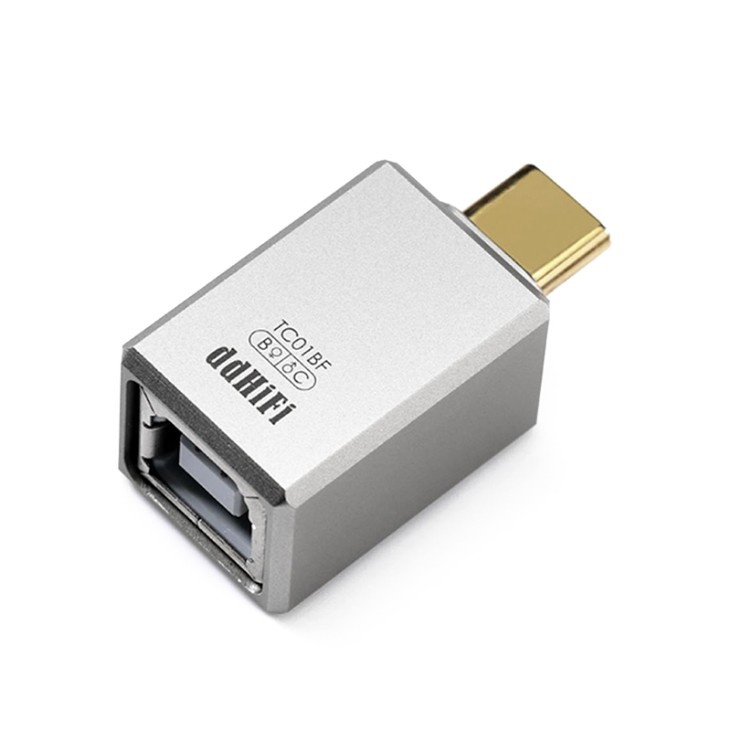 DD TC01BF อะแดปเตอร์แปลง USB TypeB เป็น USB TypeC สำหรับเครื่องเสียง ประกันศูนย์ไทย