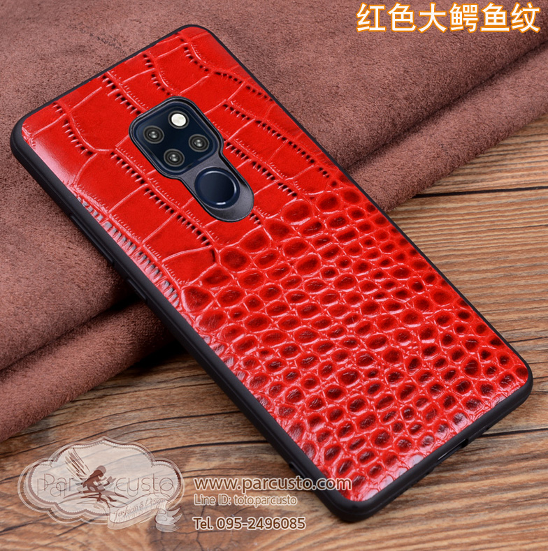 เคสหนังวัว Huawei Mate 20, Mate 20 PROและ Mate 20x (กรุณาระบุ) [แบบปิดแค่หลัง] จาก Wobiloo [Pre-order]