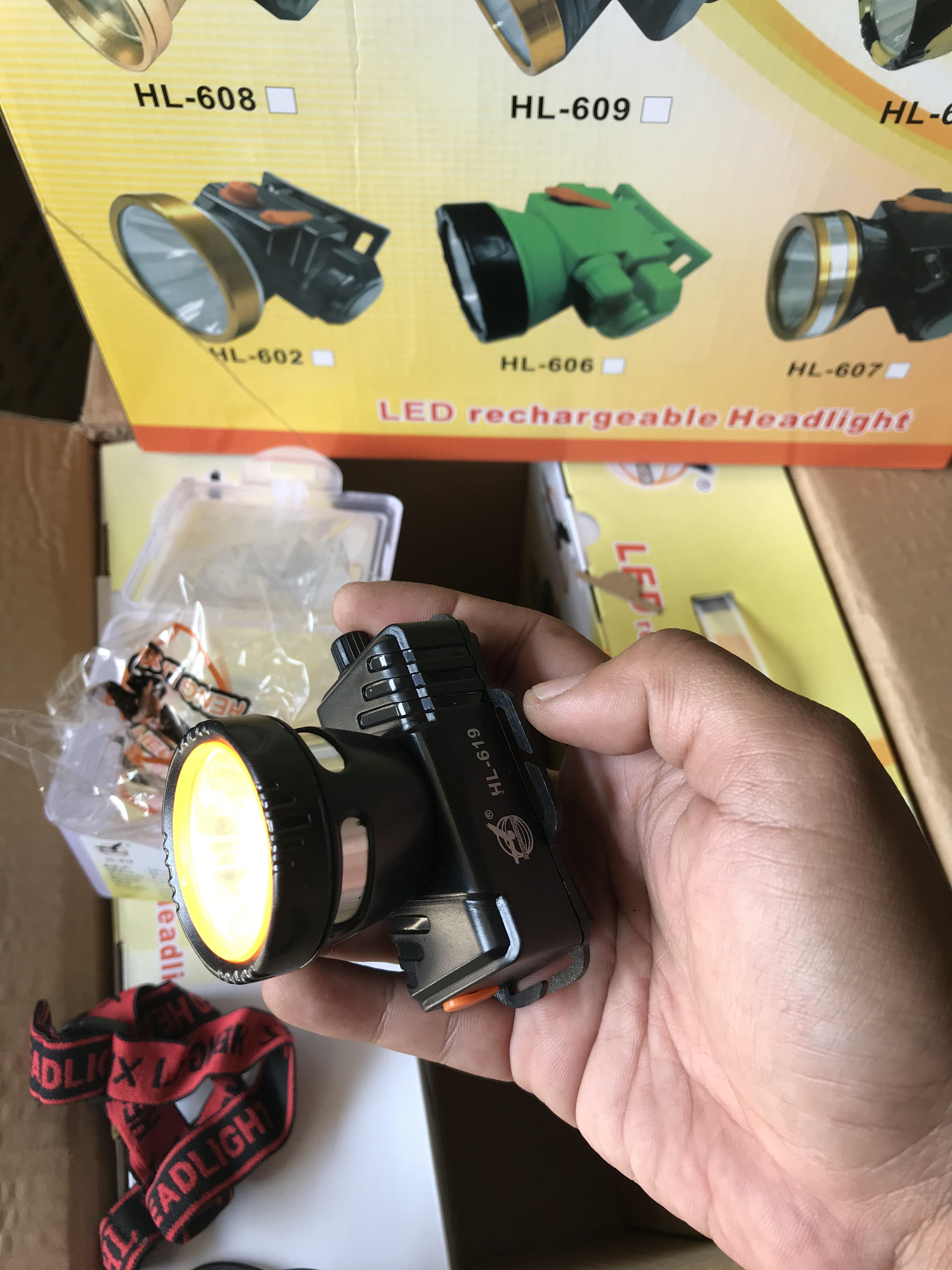 HL619ไฟคาดหัวแบตลิเธียมใช้ยาวนาน