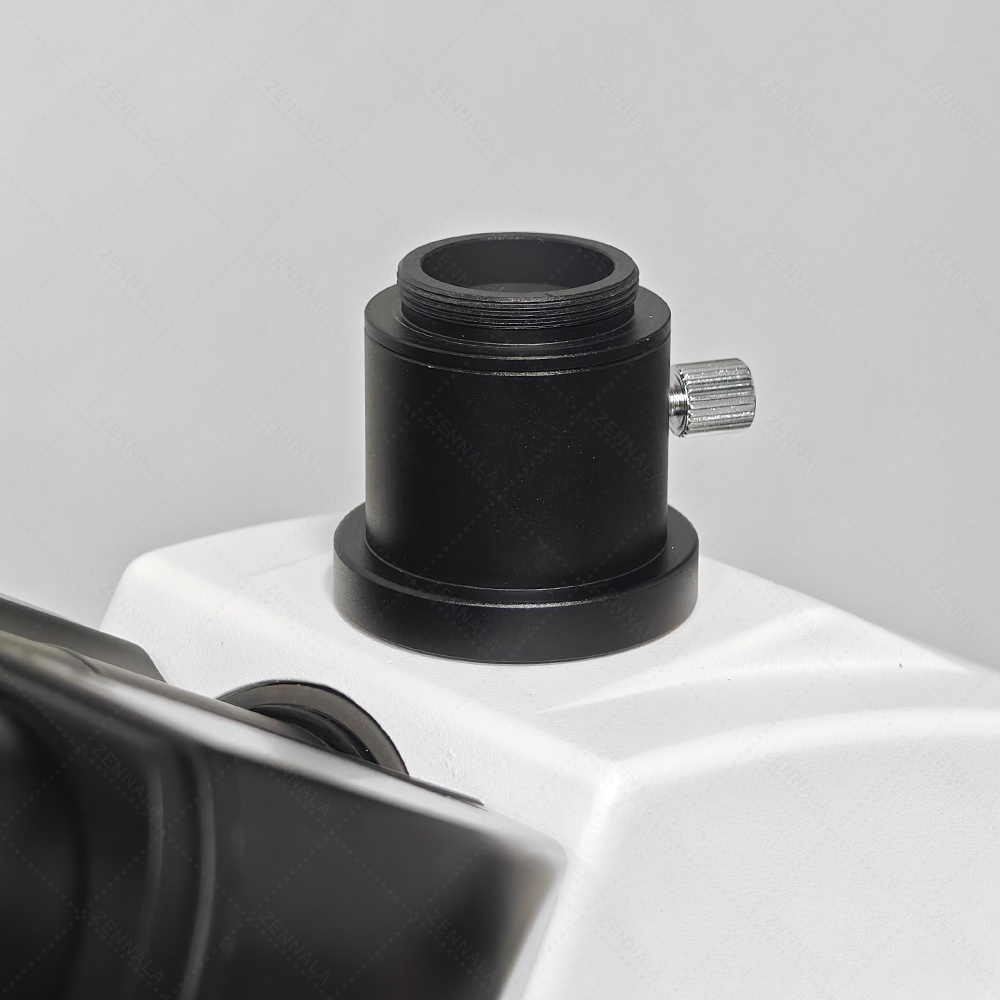 กล้องจุลทรรศน์ Trinocular 2000x ระบบ Infinity มีช่องต่อกล้อง ต่อจอเสริม รุ่น CM2000