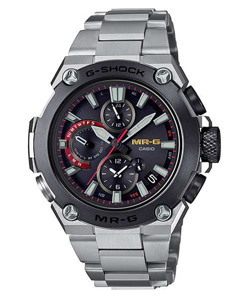 นาฬิกา Casio G-SHOCK Luxury model MR-G ขนาดกลาง with Bluetooth MRG-B1000 series รุ่น MRG-B1000D-1A "Made in Japan" ของแท้ รับประกัน1ปี