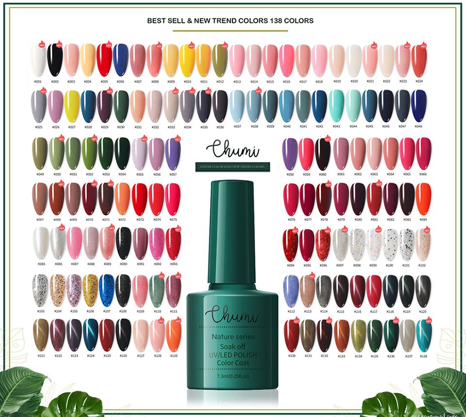 สีเจล Chumi สีเจลทาเล็บ ชุมมี้