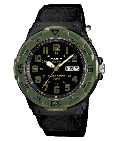 นาฬิกา คาสิโอ Casio STANDARD Analog'men รุ่น MRW-200HB-1BV