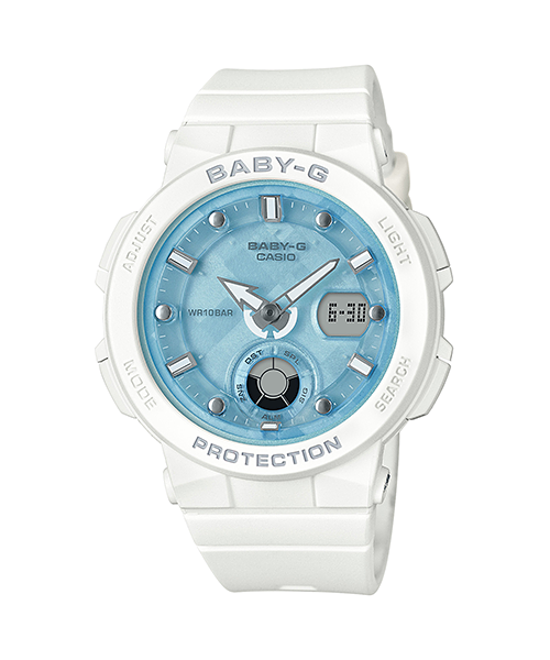นาฬิกา Casio Baby-G Beach Traveler BGA-250 series รุ่น BGA-250-7A1 ของแท้ รับประกัน1ปี