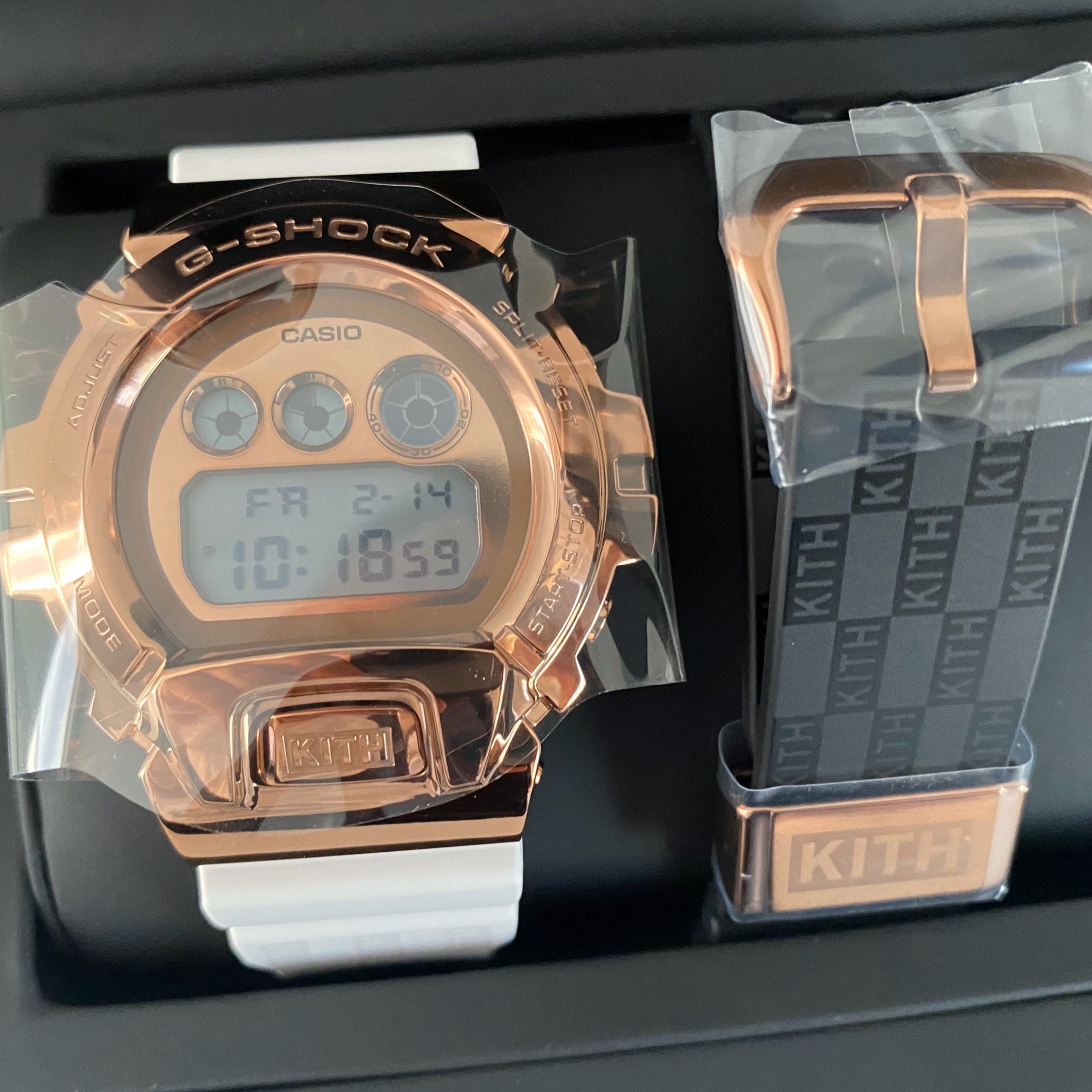 นาฬิกา Casio G-SHOCK x KITH 2020 Collaboration model Limited รุ่น GM-6900KTH-4 (ชุดเซ็ตแถมสาย) ของแท้ รับประกัน1ปี