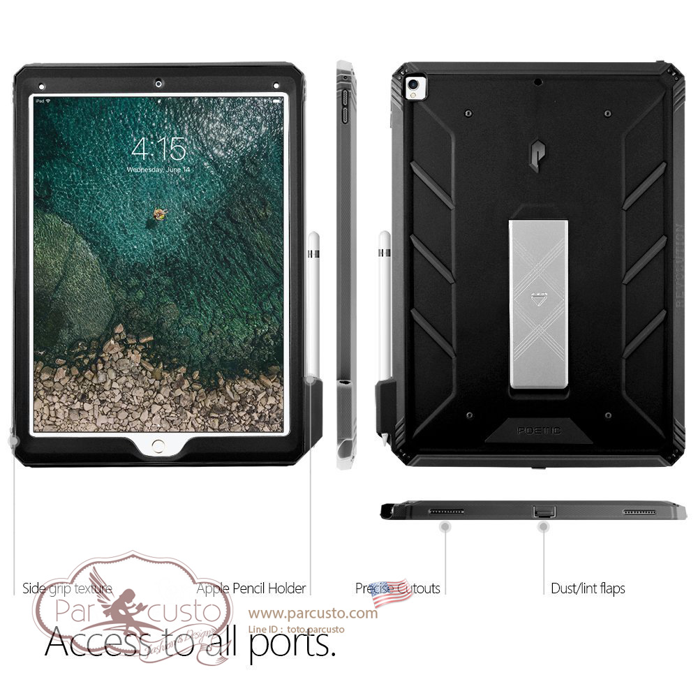 เคสกันกระแทก Apple New iPad Pro 12.9 2017 [Revolution] จาก Poetic [หมด]