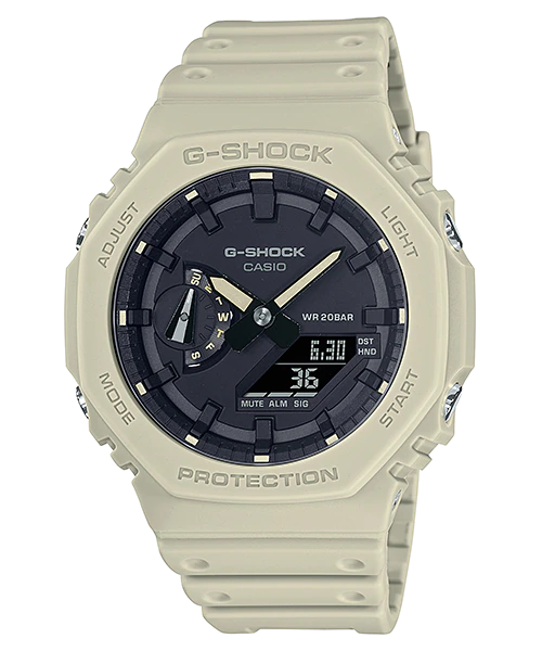 นาฬิกา Casio G-Shock ANALOG-DIGITAL GA-2100 series รุ่น GA-2100-5A ของแท้ รับประกัน1ปี