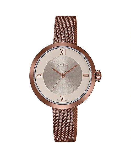 นาฬิกา Casio STANDARD Analog-Ladies' รุ่น LTP-E154MR-9A ของแท้ รับประกัน 1 ปี