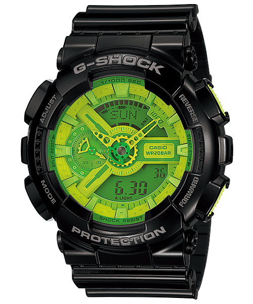 นาฬิกา คาสิโอ Casio G-Shock Standard Analog-Digital รุ่น GA-110B-1A3 "Mountain Dew"
